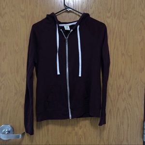 Light Weight Zip - Up Hoodie